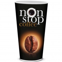 Kubek Non Stop Coffee papierowy 300ml 1625 sztuk