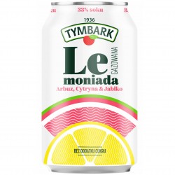 Tymbark Lemoniada gazowana arbuz 1szt*330ml