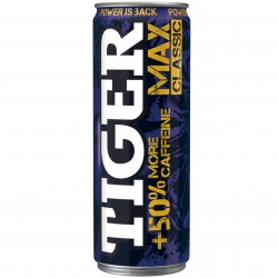 Tiger energy drink MAX 50% more caffeine 12*250 ml
